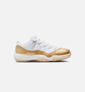 Air Jordan 11 Retro Low Mother's Day Women's Sneakers - White/Metallic Gold/Team Gold