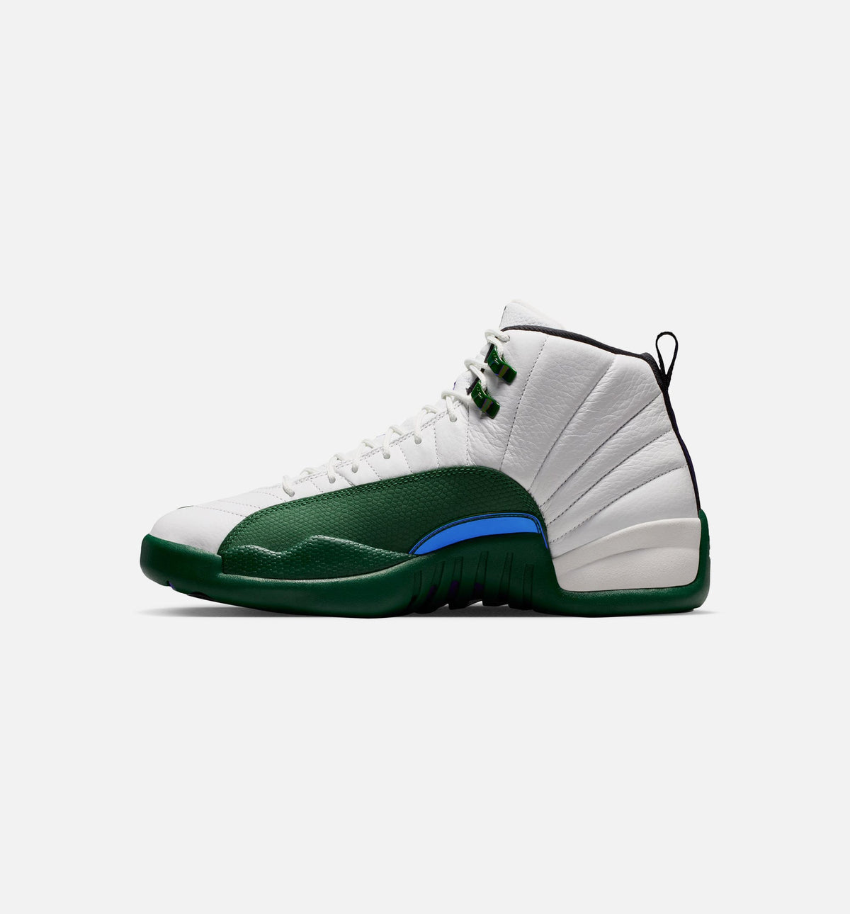 Air Jordan 12 Retro Idols Become Rivals Men's Sneakers - Summit White/Gorge Green/Fierce Purple