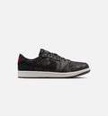 Air Jordan 1 Retro Low OG Laser Black and Varsity Red Men's Sneakers - Black/Varsity Red/Summit White