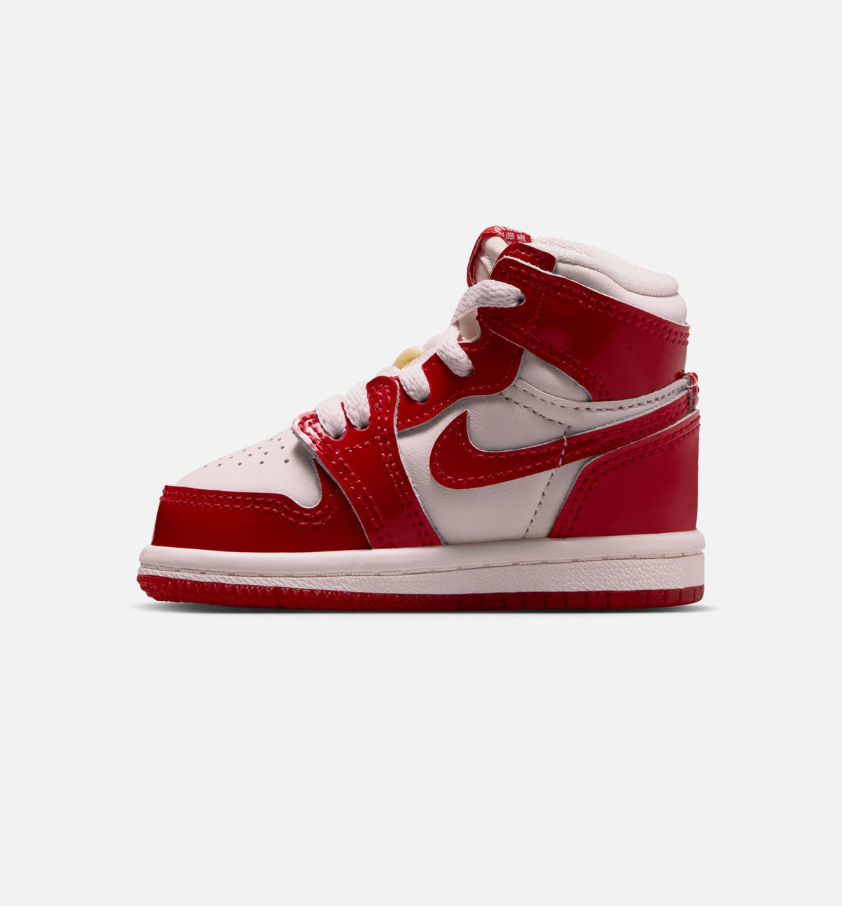 Air Jordan 1 Retro High OG Nails and Grails Infant/Toddler Sneakers - University Red/Metallic Silver