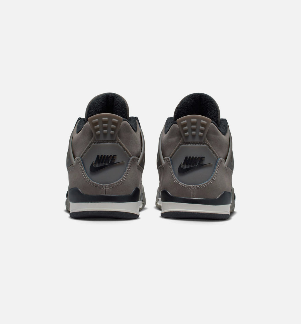 Air Jordan 4 Retro Cave Stone and Black Preschool Sneakers - Cave Stone/Black/Moon Particle