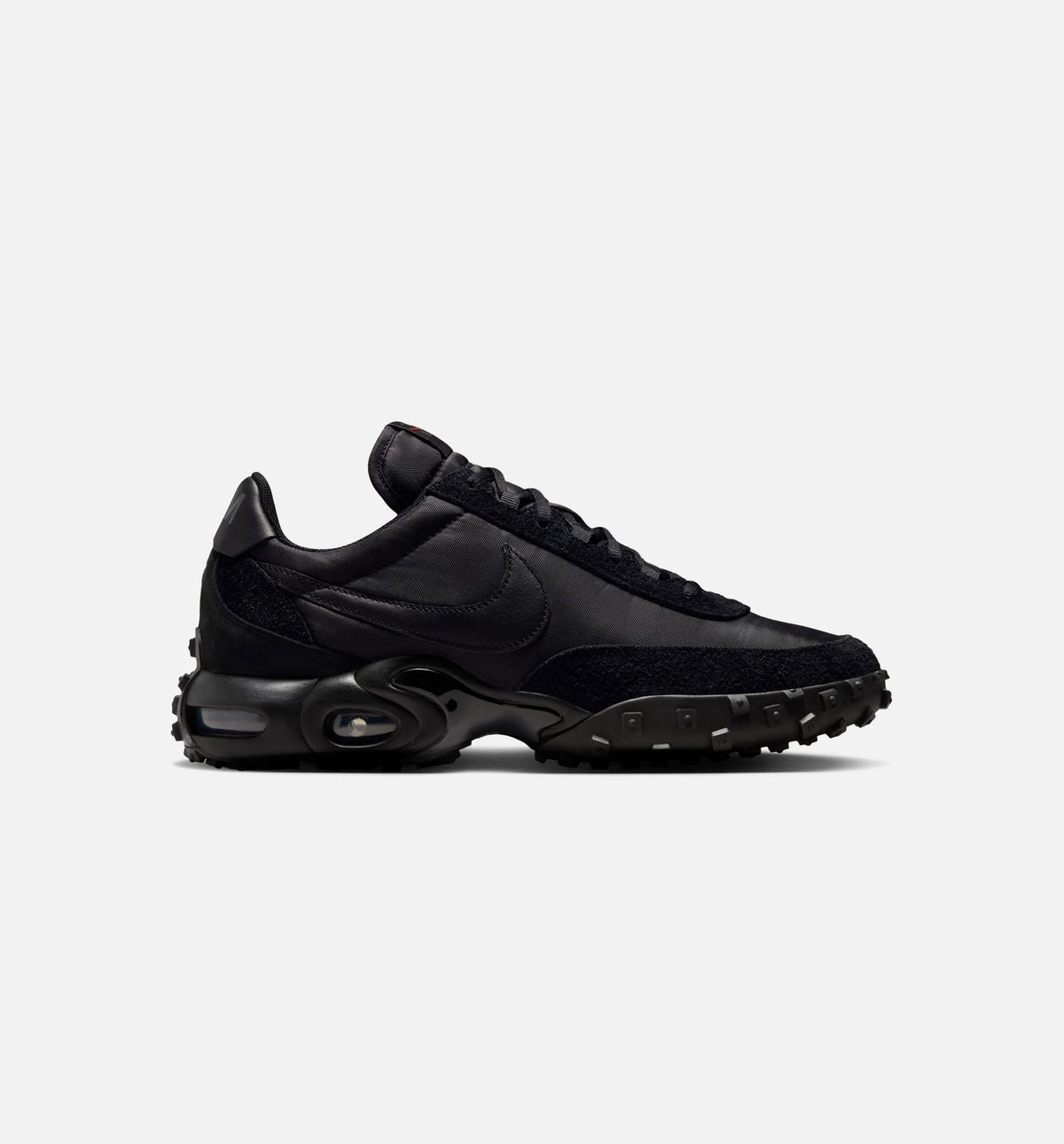 Air Max Waffle Black and Anthracite Men's Sneakers - Black