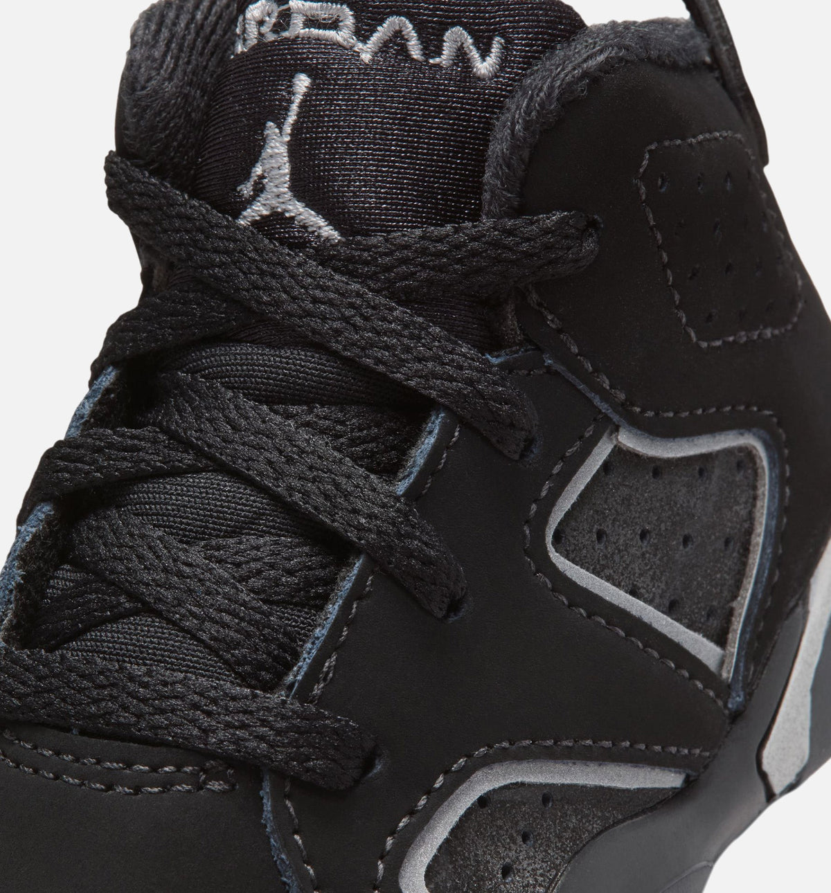Air Jordan 6 Cap & Gown Infant/Toddler Sneakers - Black/Reflective Silver