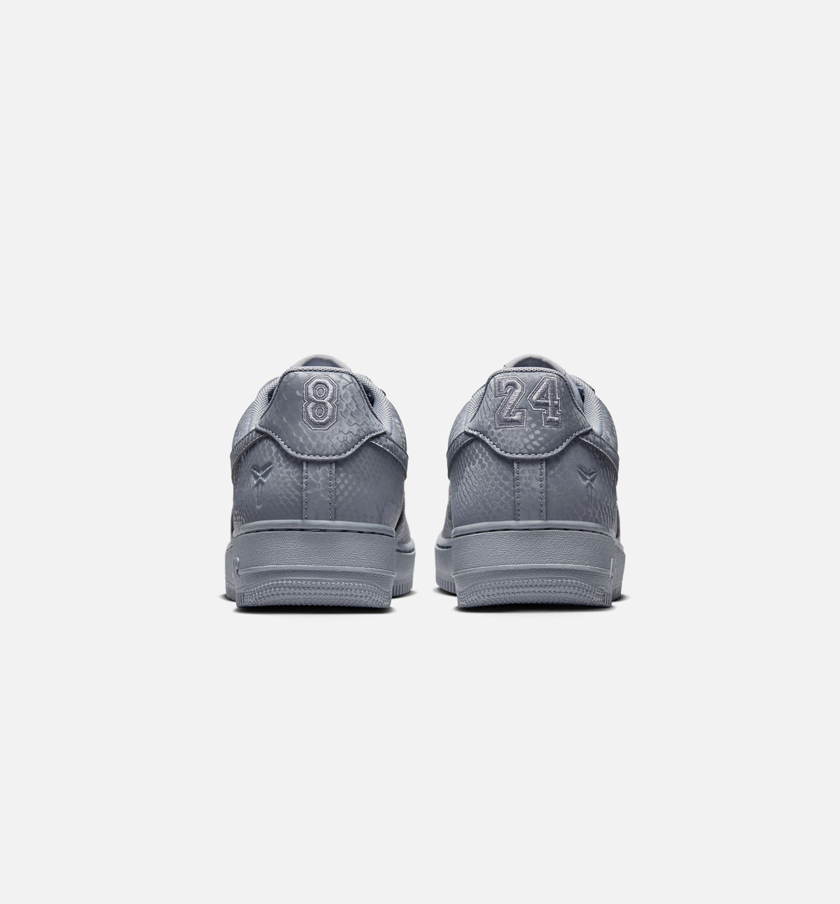 Kobe Air Force 1 Low Cool Grey Men's Sneakers - Cool Grey/Wolf Grey
