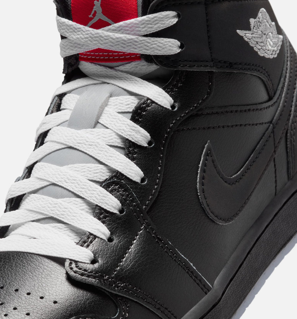 Air Jordan 1 Mid SE Men's Sneakers - Black/Grey