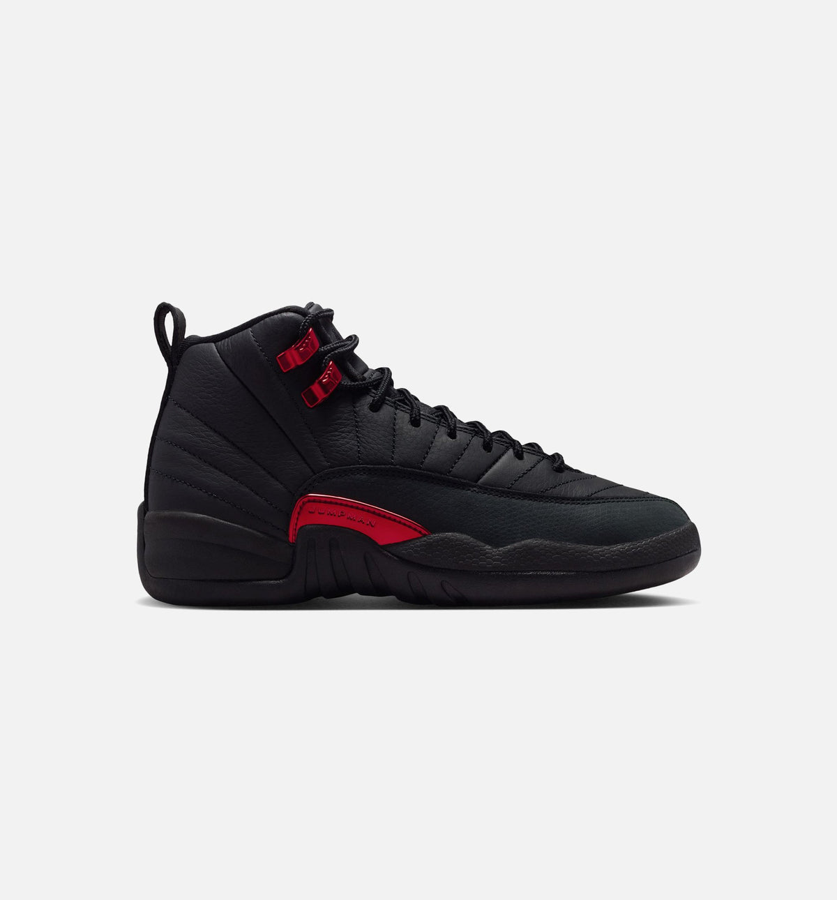 Air Jordan 12 Retro Bloodline Grade School Sneakers - Black/Varsity Red