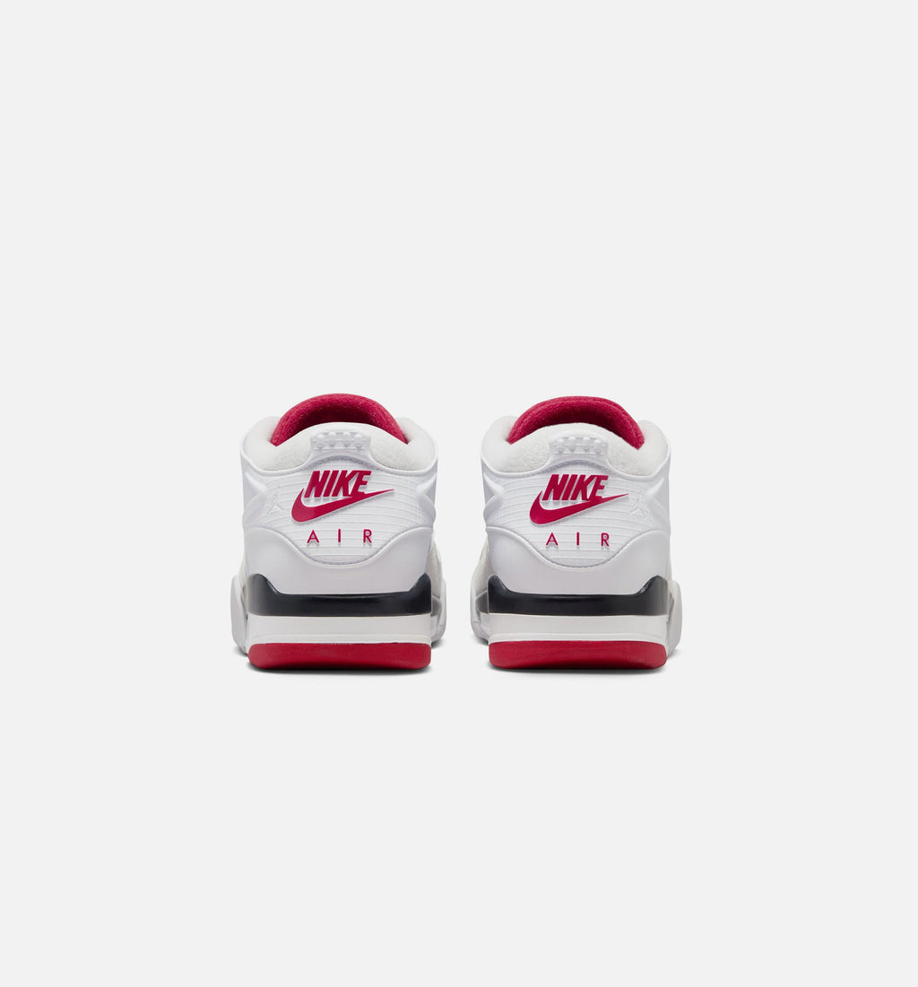 Air Jordan 4 RM Men's Sneakers - White/Black/Neutral Grey/Varsity Red