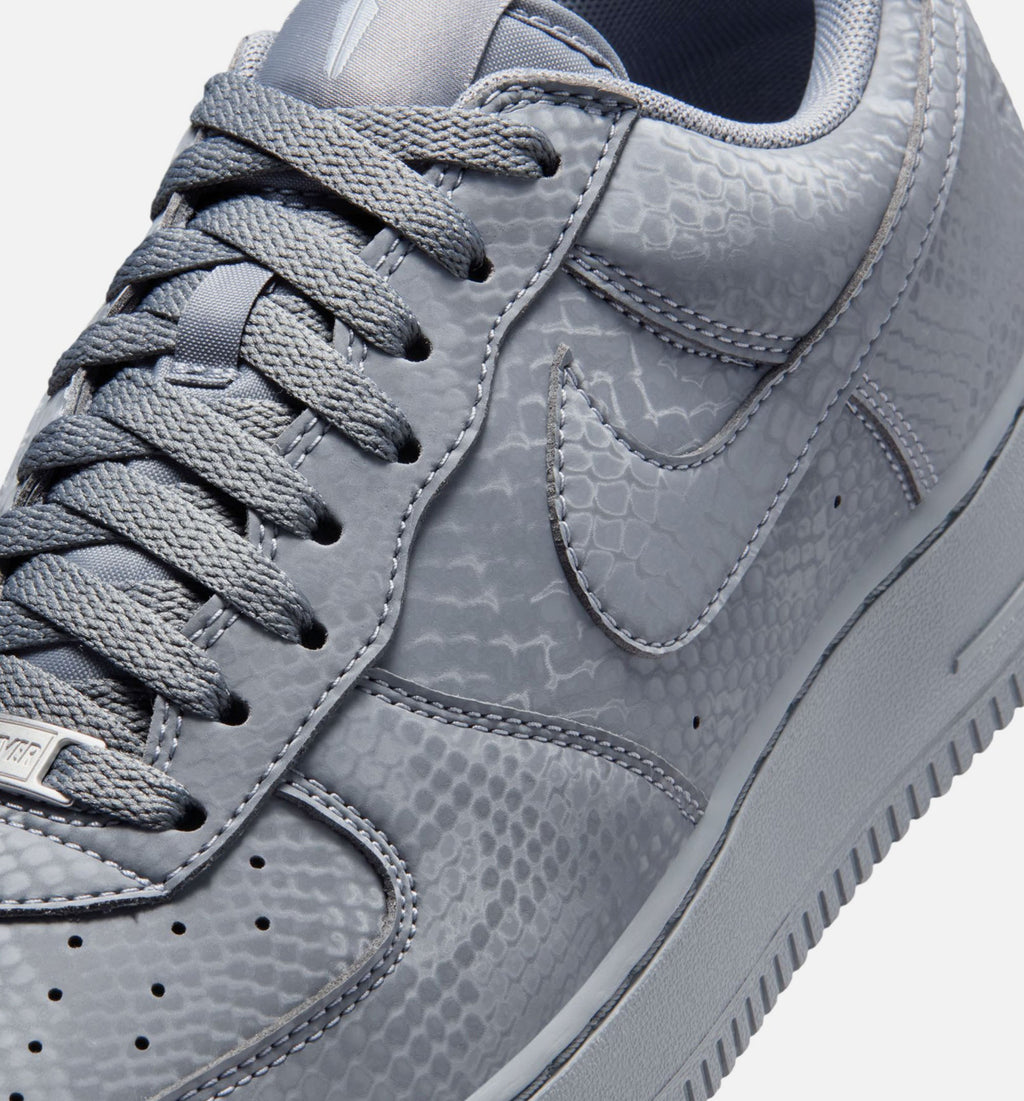 Kobe Air Force 1 Low Cool Grey Men's Sneakers - Cool Grey/Wolf Grey