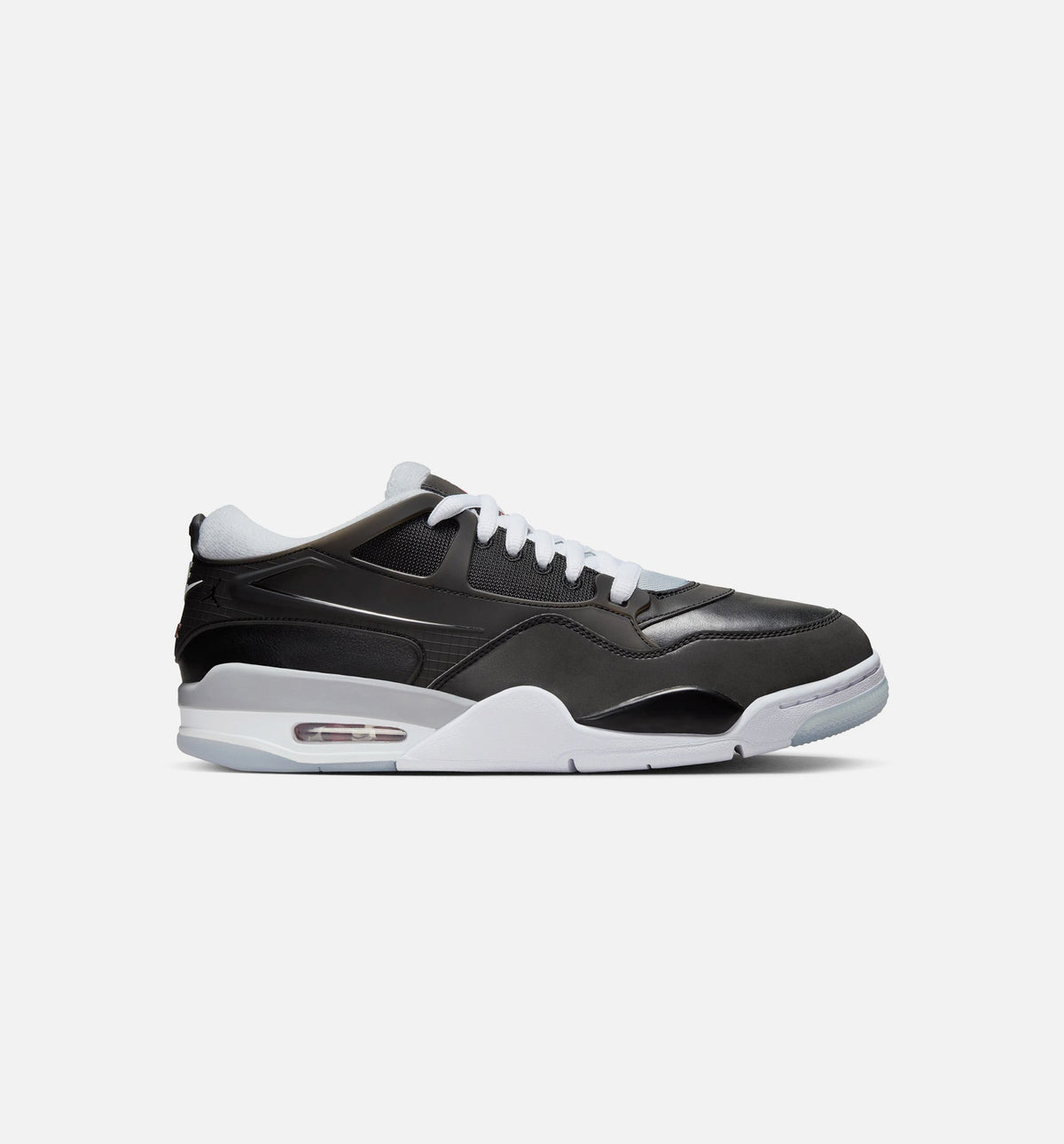 Air Jordan 4 RM Men's Sneakers - Black/Red/Grey