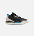 Air Jordan 3 Retro OG Rare Air Preschool Sneakers - Black/Chile Red/Neutral Grey