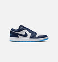 Air Jordan 1 Low Men's Sneakers - Midnight Navy/University Blue/White