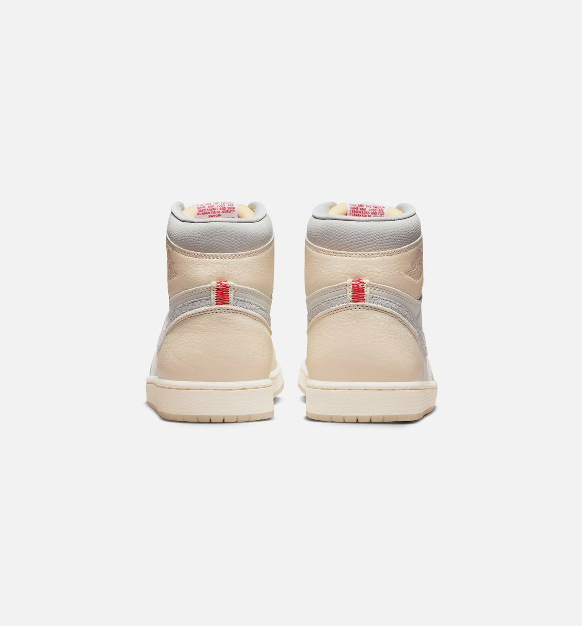 Air Jordan 1 Retro High OG Men's Sneakers - Sail/University Red/Pale Ivory/Coconut Milk/Phantom