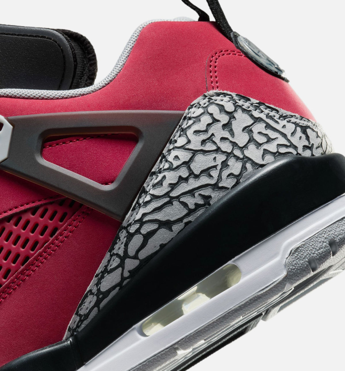 Spizike Low Toro Men's Sneakers - Gym Red/Black/Wolf Grey/Cool Grey