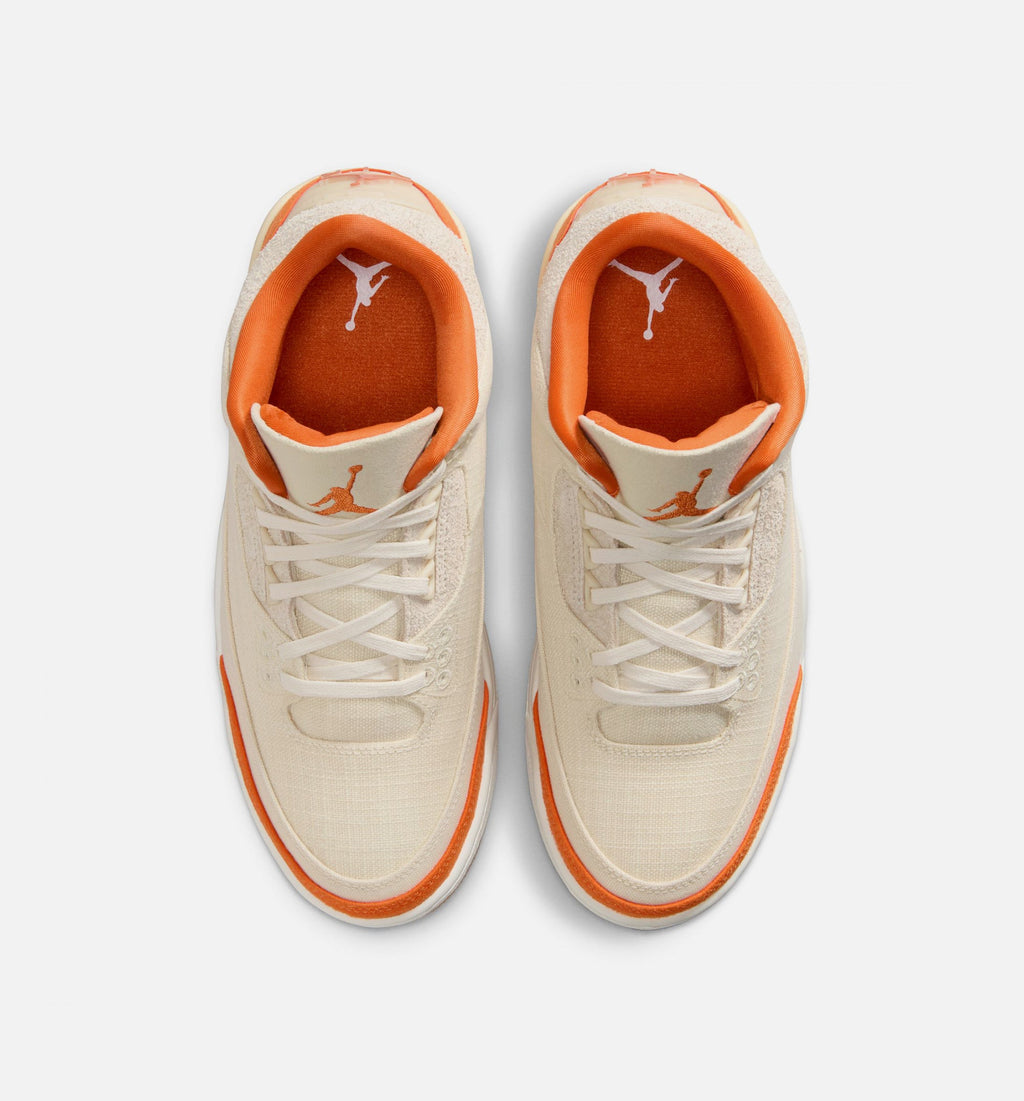 Air Jordan 3 Retro Starfish Women's Sneakers - Fossil/Starfish/Sail