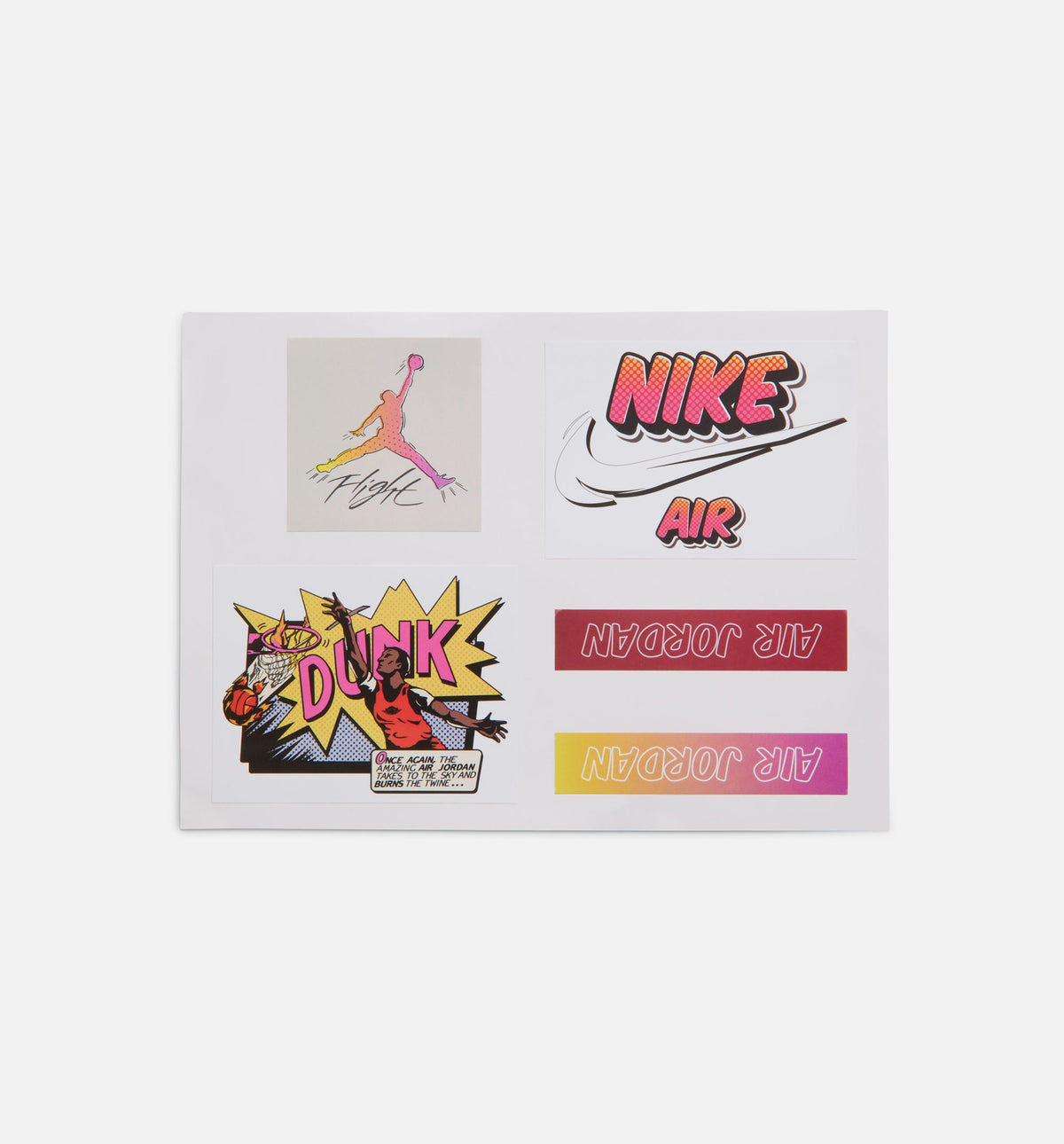 Air Jordan 4 Retro Comic Men's Sneakers - Off White/Fire Pink/Anthracite