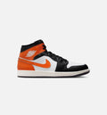 Air Jordan 1 Mid Men's Sneakers - Starfish/White/Sail/Black