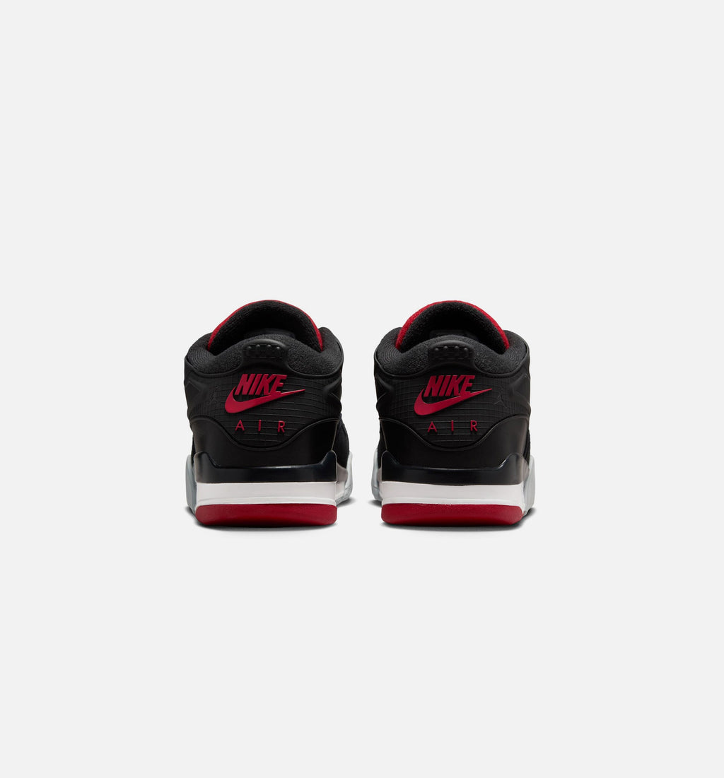 Air Jordan 4 RM Men's Sneakers - Black/Wolf Grey/White/Varsity Red