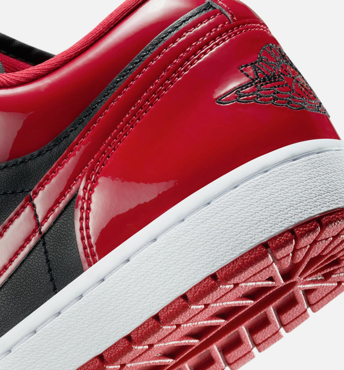 Air Jordan 1 Low SE Men's Sneakers - Black/Varsity Red/White