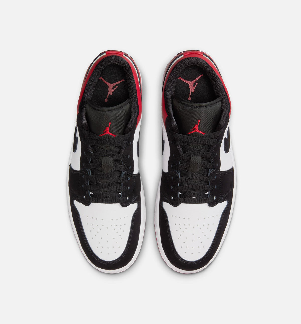 Air Jordan 1 Low SE Men's Sneakers - White/Varsity Red/Black