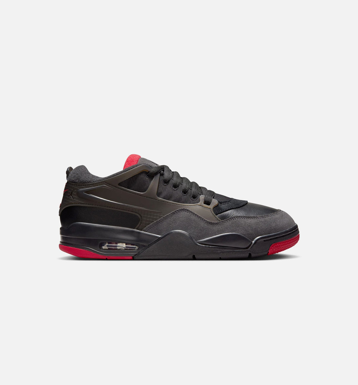 Air Jordan 4 RM Bred Men's Sneakers - Black/Red