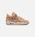 Air Jordan 4 Retro Cozy Girl Women's Sneakers - Hemp/Light Orewood Brown