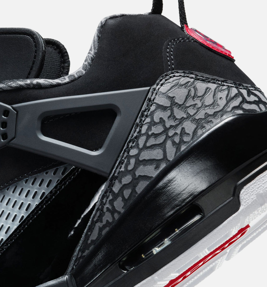 Spizike Low Men's Sneakers - Black/Classic Green/White/Varsity Red