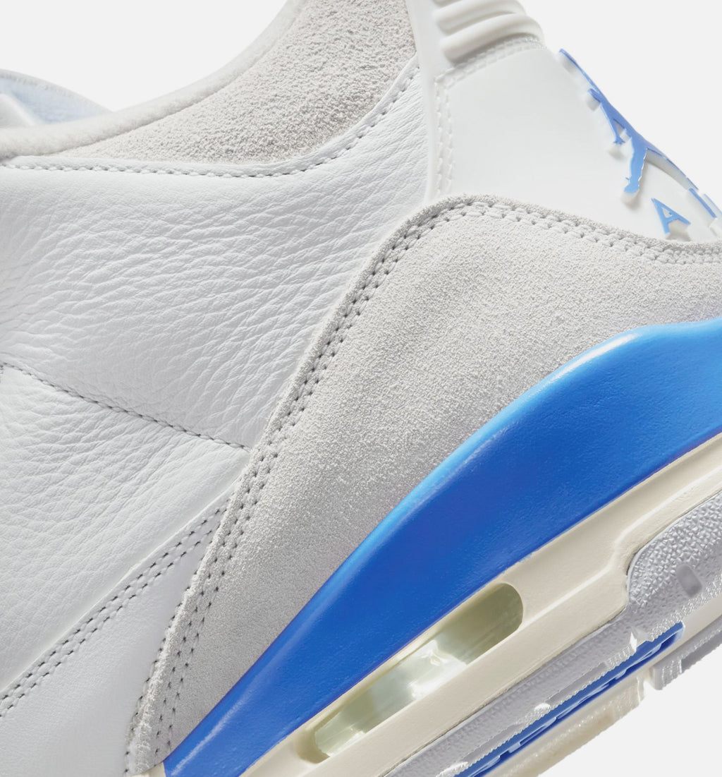 Air Jordan 3 Retro Lucky Shorts Men's Sneakers - Summit White/Hydrogen Blue/Legend Blue