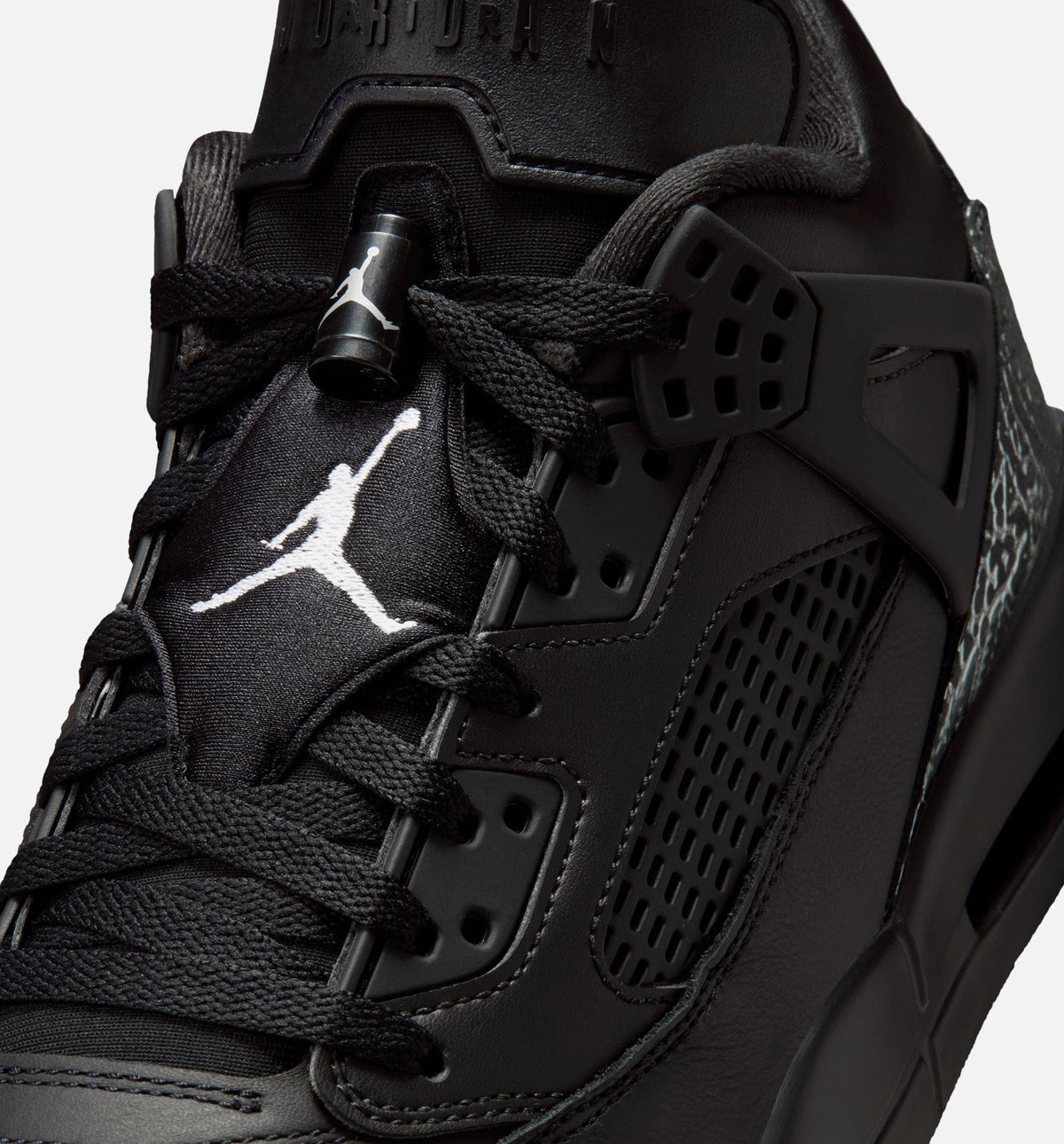 Spizike Low Men's Sneakers - Black/Black/Metallic Silver