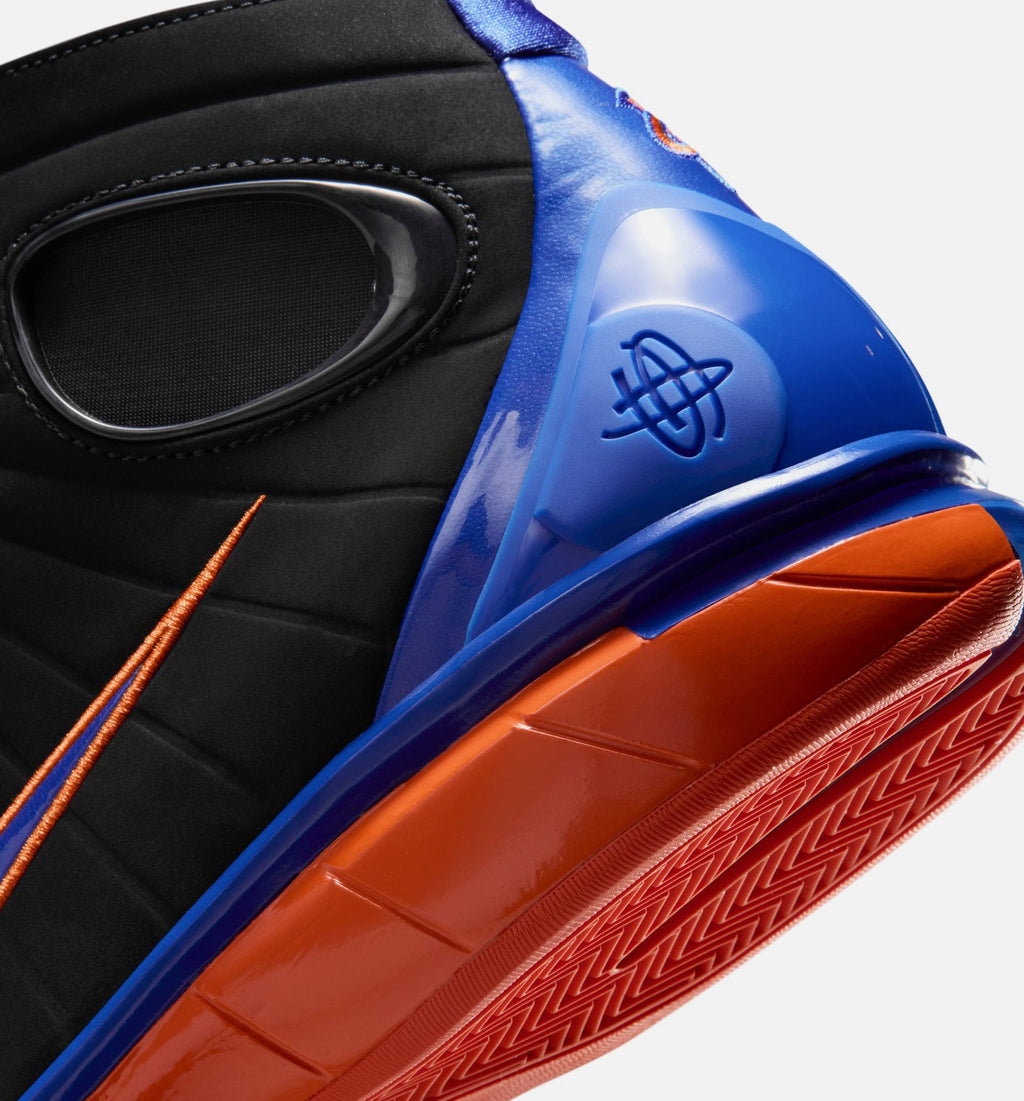Air Zoom Huarache 2K4 Penny Hardaway Men's Sneakers - Black/Varsity Royal/Safety Orange