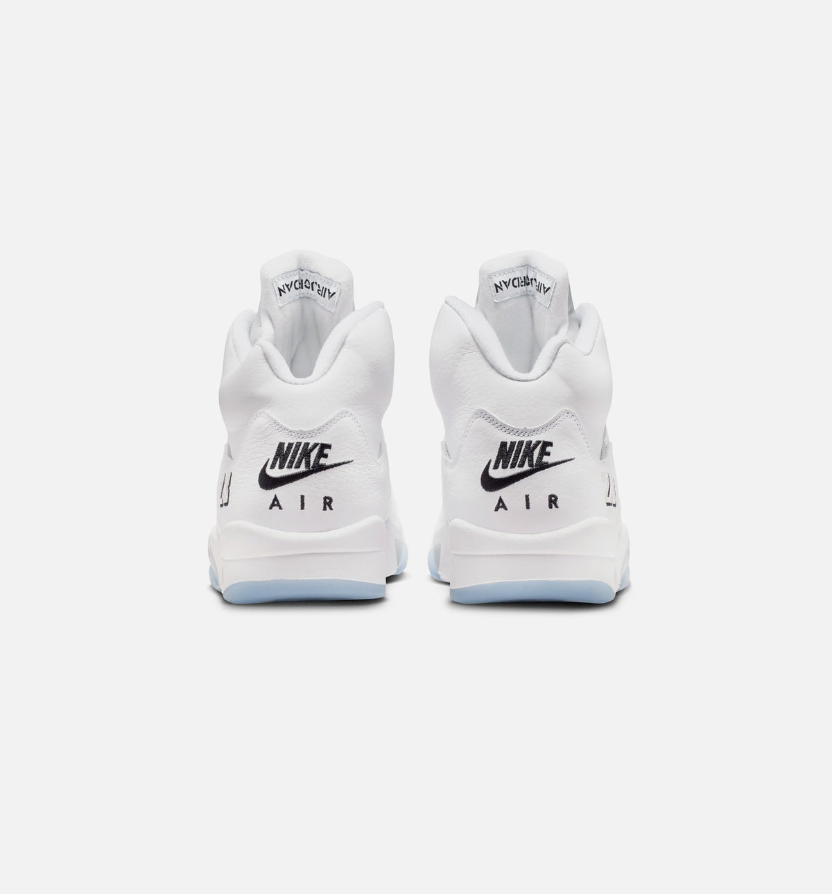 Air Jordan 5 Retro OG White Metallic Men's Sneakers - White/Metallic Silver/Black