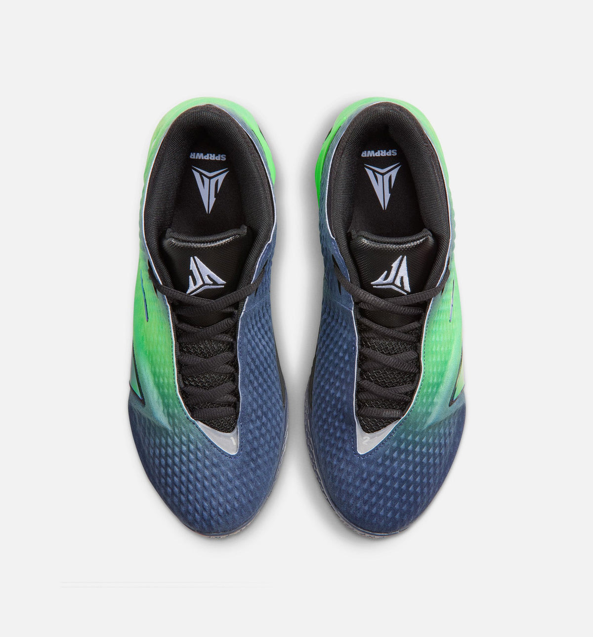 Ja 4 Nightmare Men's Sneakers - Obsidian/Black/Voltage Green/Metallic Silver