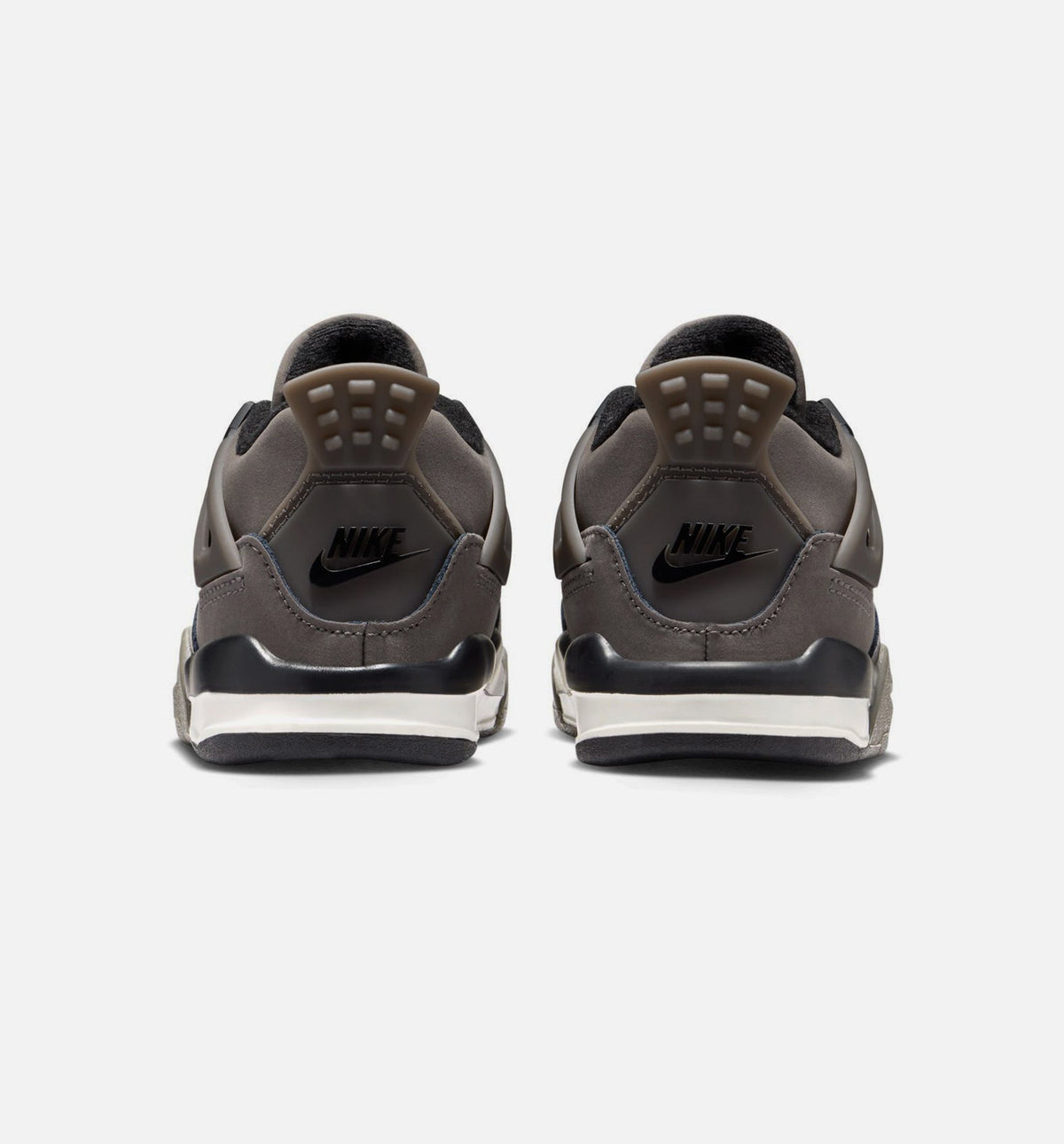 Air Jordan 4 Retro Cave Stone and Black Infant/Toddler Sneakers - Cave Stone/Black/Moon Particle