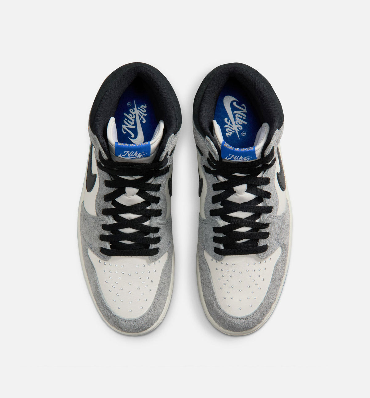 Air Jordan 1 Retro High OG Men's Sneakers - Cool Grey/Black/Sail/Game Royal/White