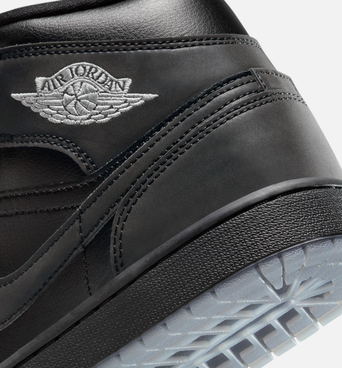Air Jordan 1 Mid SE Men's Sneakers - Black/Grey