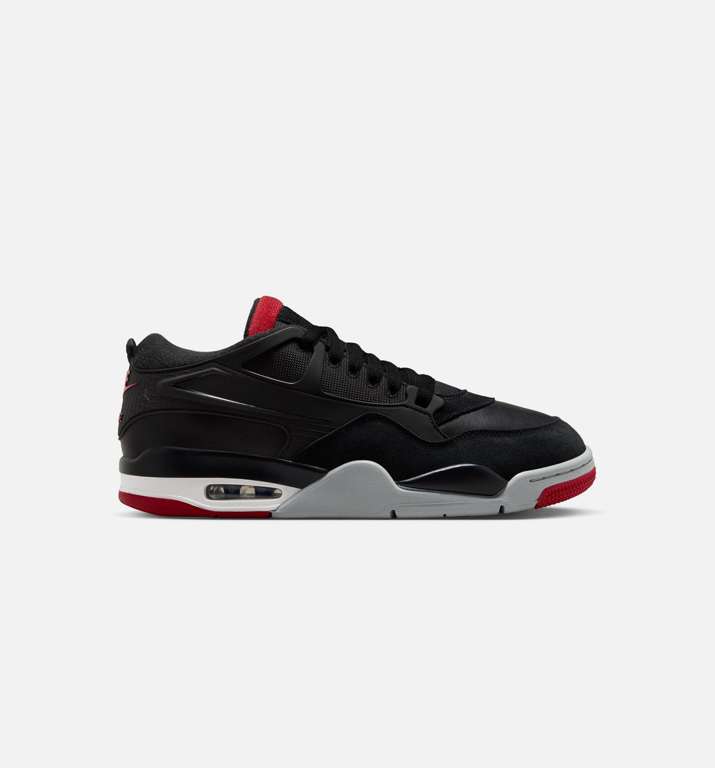 Air Jordan 4 RM Men's Sneakers - Black/Wolf Grey/White/Varsity Red