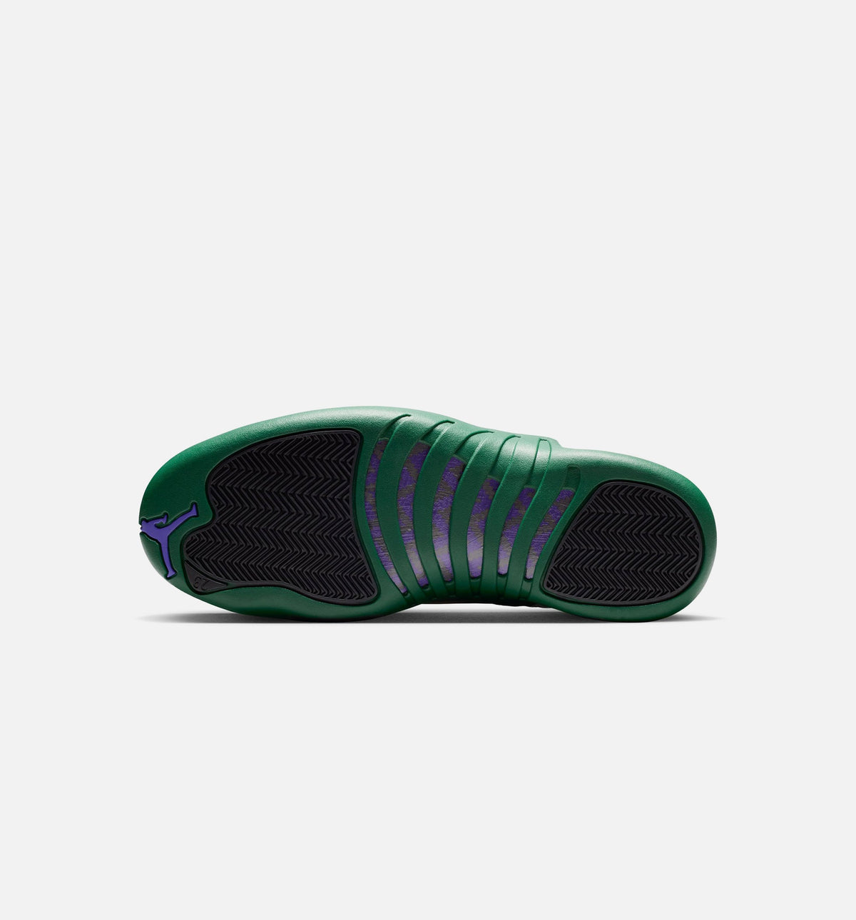 Air Jordan 12 Retro Idols Become Rivals Men's Sneakers - Summit White/Gorge Green/Fierce Purple