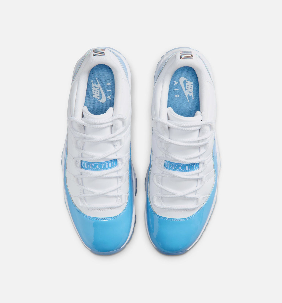 Air Jordan 11 Retro Low University Blue Men's Sneakers - White/University Blue/Black