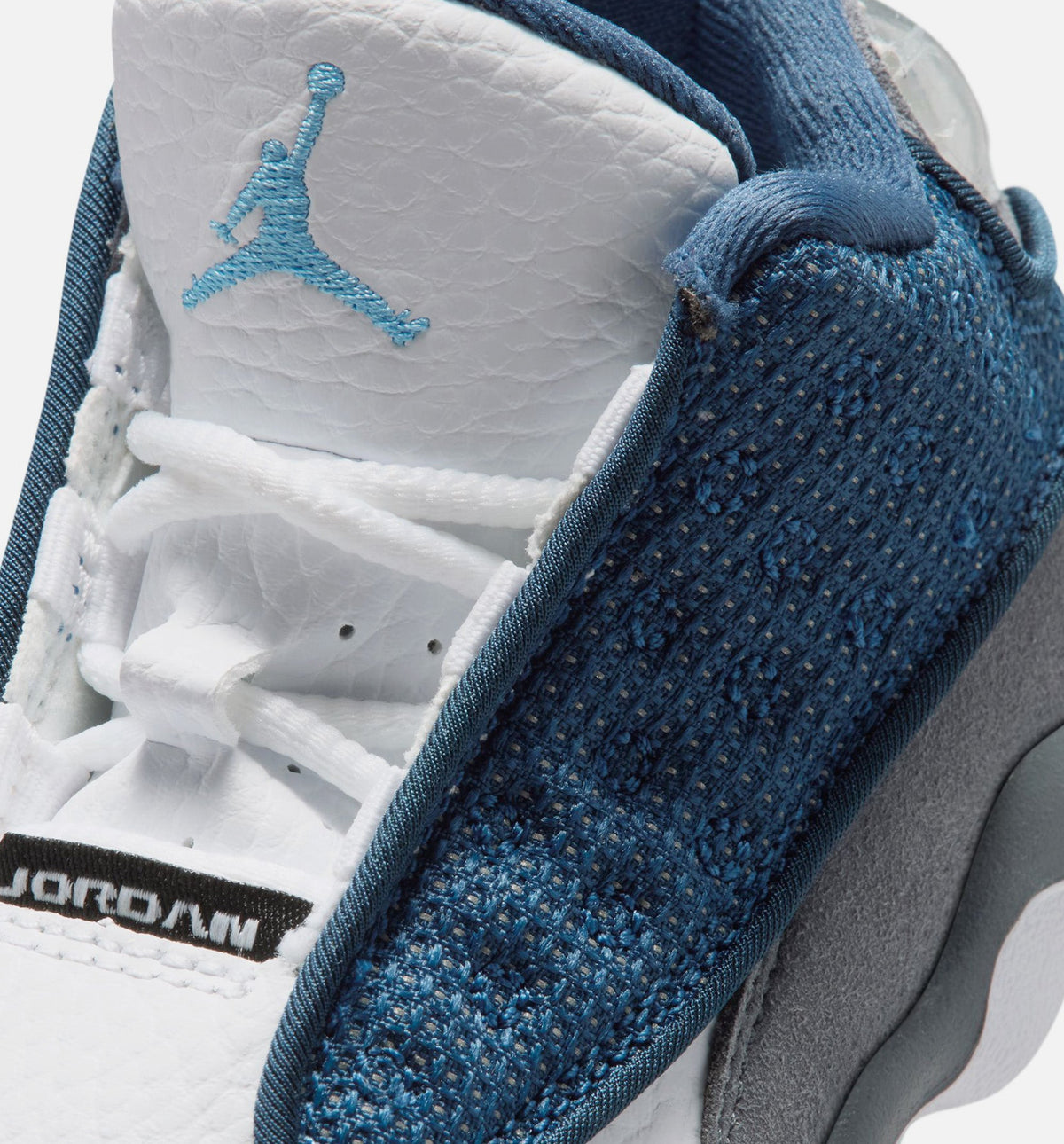 Air Jordan 13 Retro Navy and Flint Grey Infant/Toddler Sneakers - Navy/University Blue/Flint Grey/White