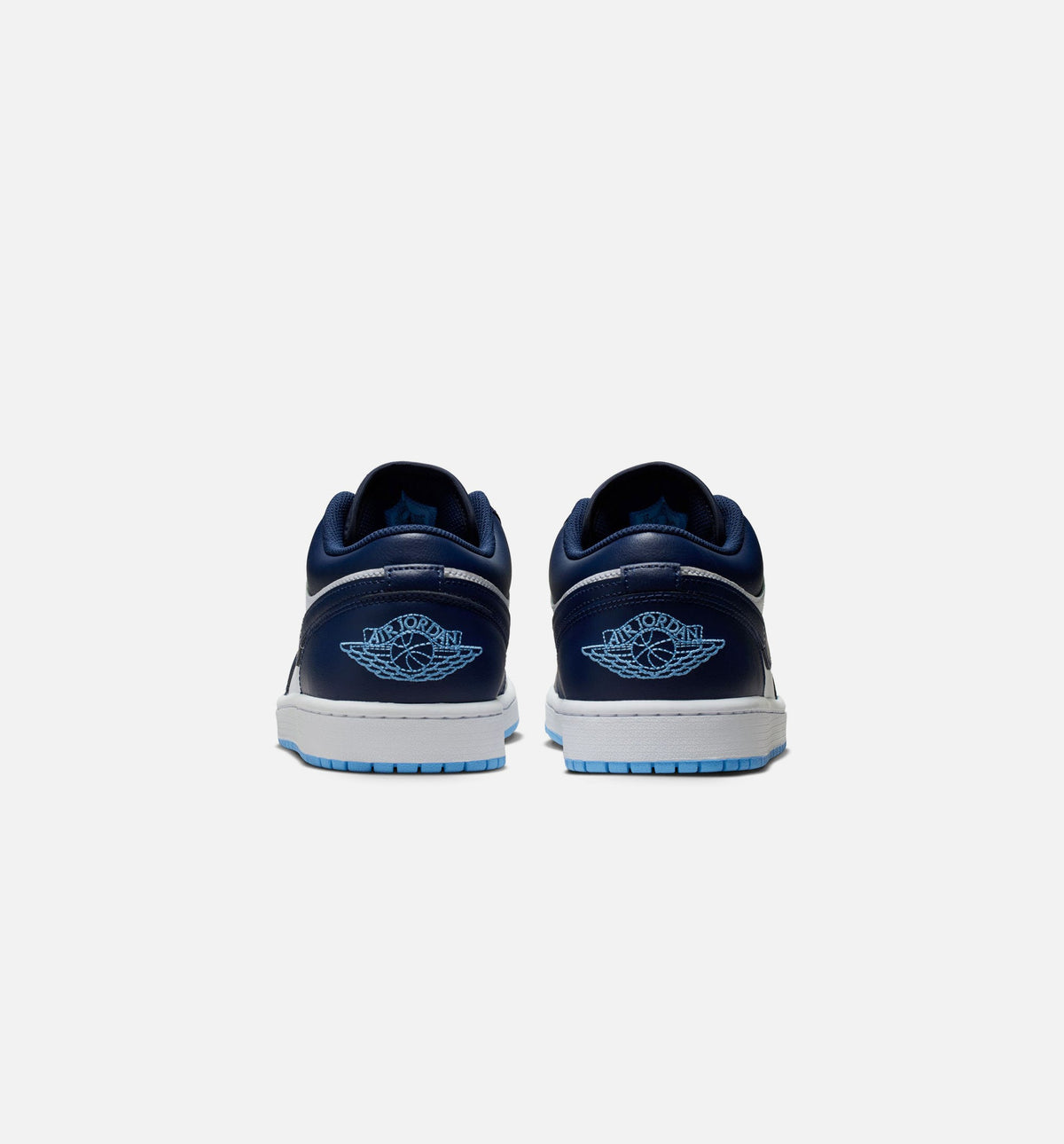 Air Jordan 1 Low Men's Sneakers - Midnight Navy/University Blue/White