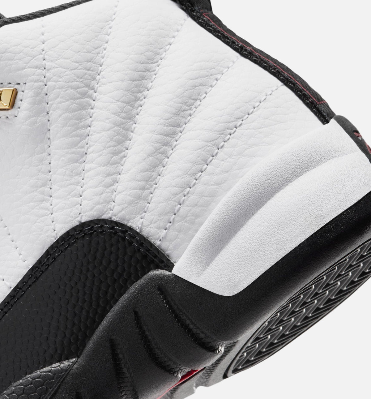 Air Jordan 12 Retro Taxi Preschool Sneakers - White/Black/Taxi