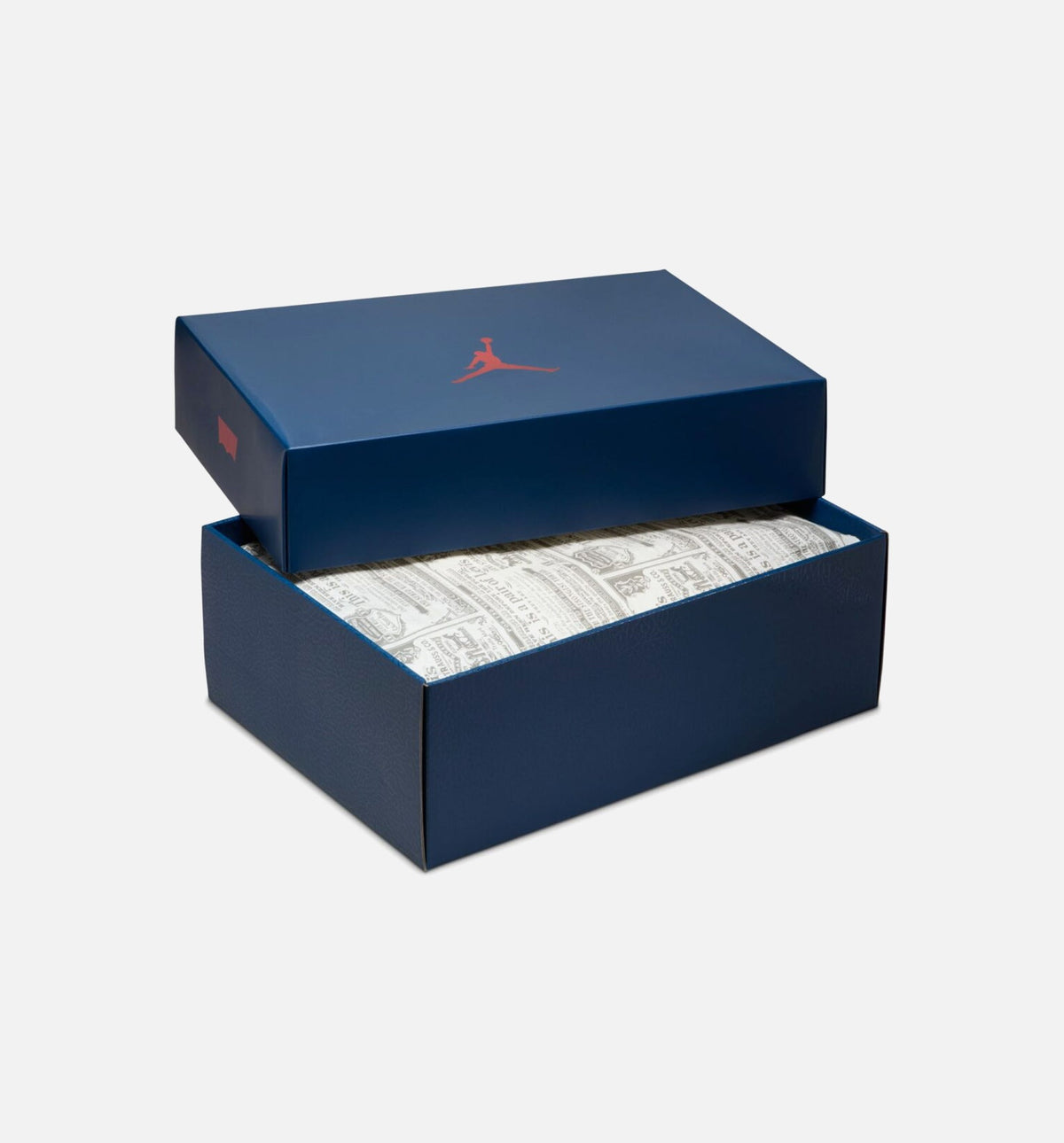 Air Jordan 3 x Levi's Indigo and Gym Red Men's Sneakers - Denim/Black/Sail