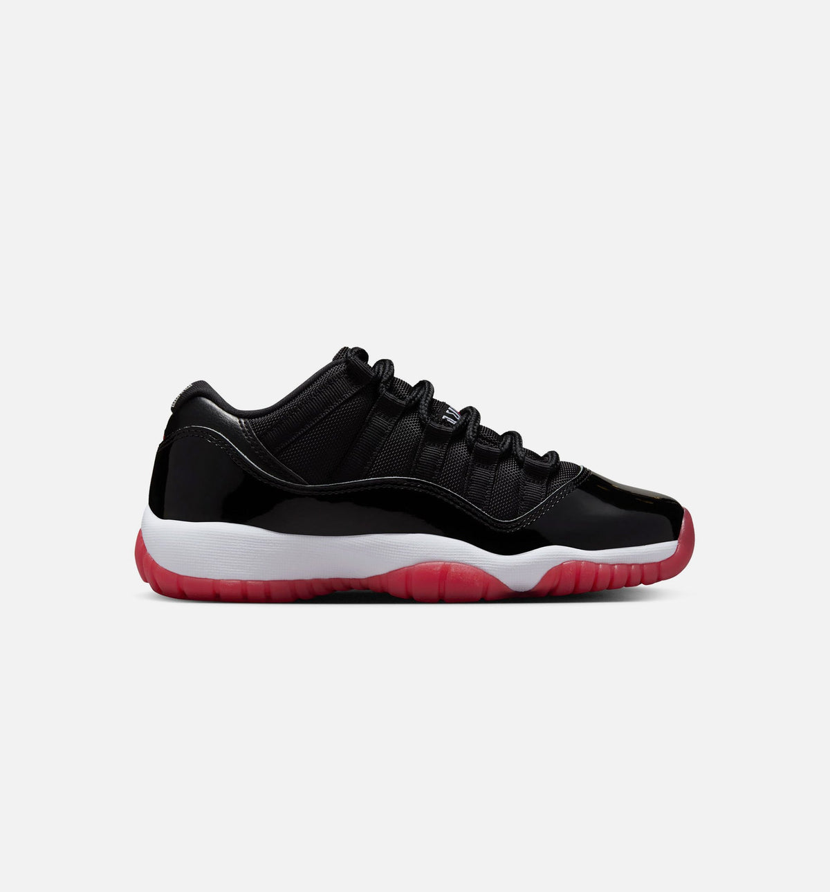 Air Jordan 11 Retro Bred Grade School Sneakers - Black/Varsity Red/White