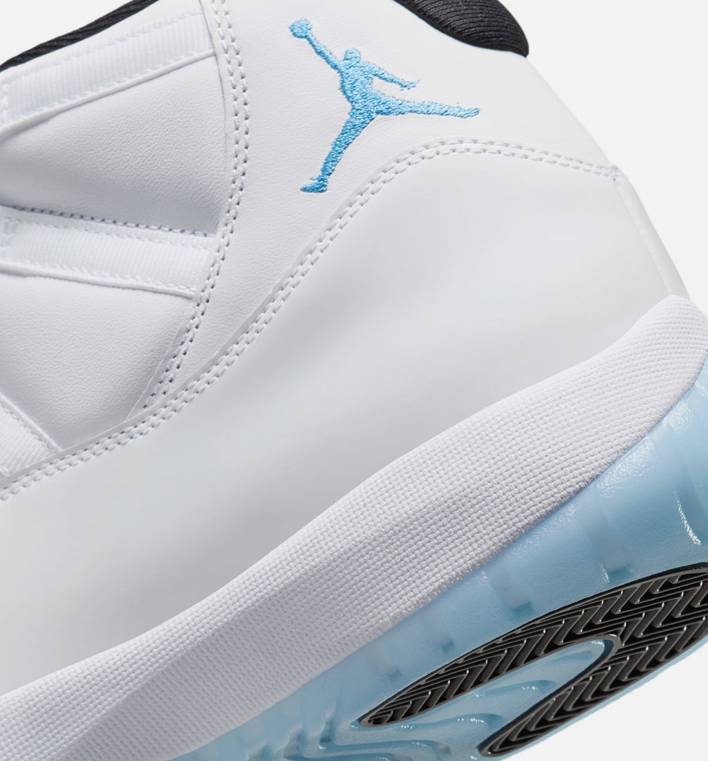 Air Jordan 11 Retro Legend Blue Men's Sneakers - White/Legend Blue/Black