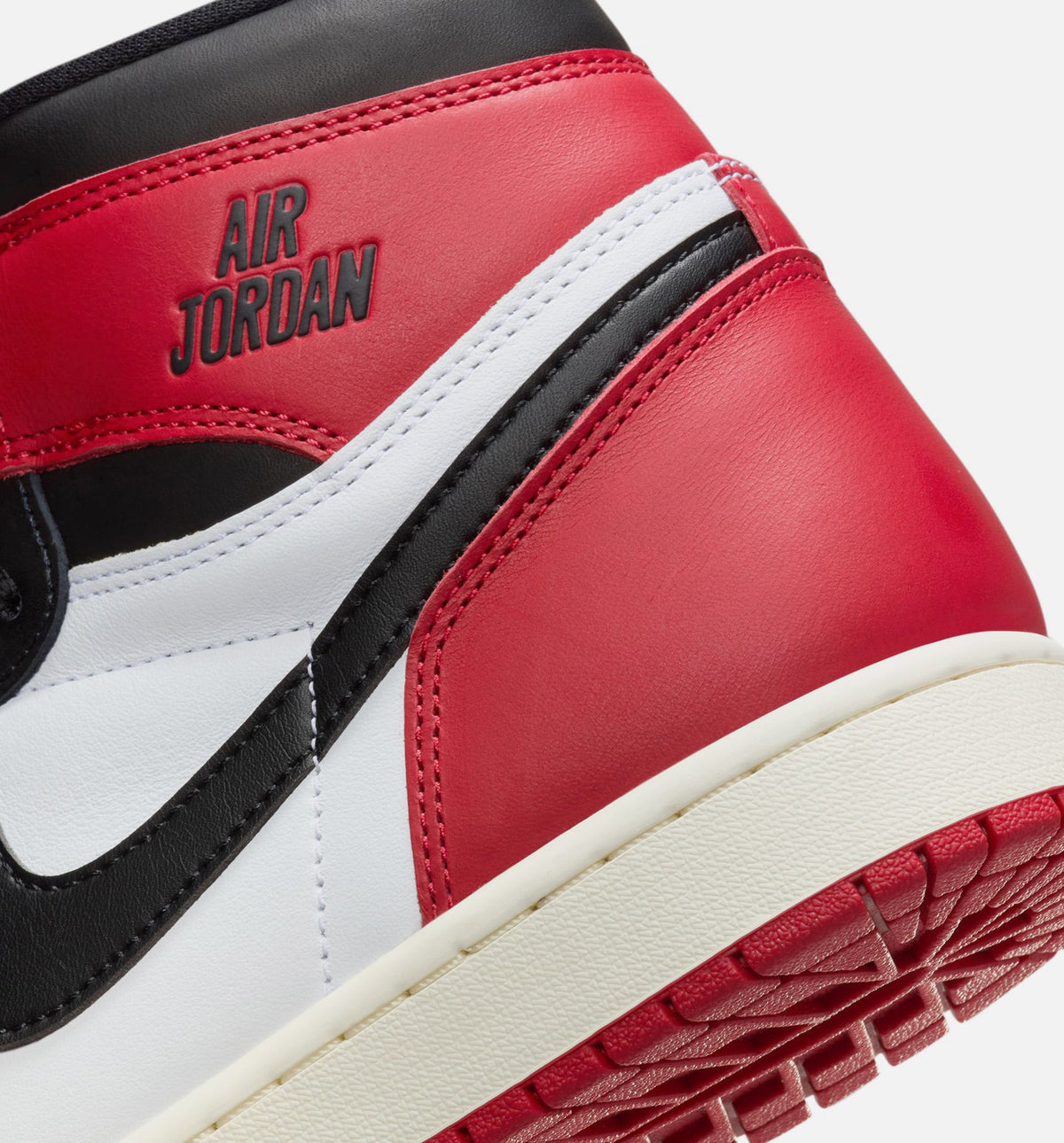 Air Jordan 1 Retro High OG Men's Sneakers - White/Black/Varsity Red/Sail