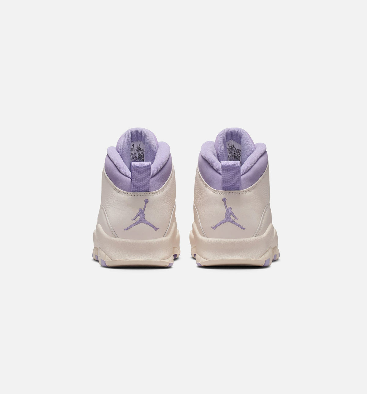 Air Jordan 10 Retro Hydrangeas Women's Sneakers - Chalk/Hydrangeas/Wild Grape
