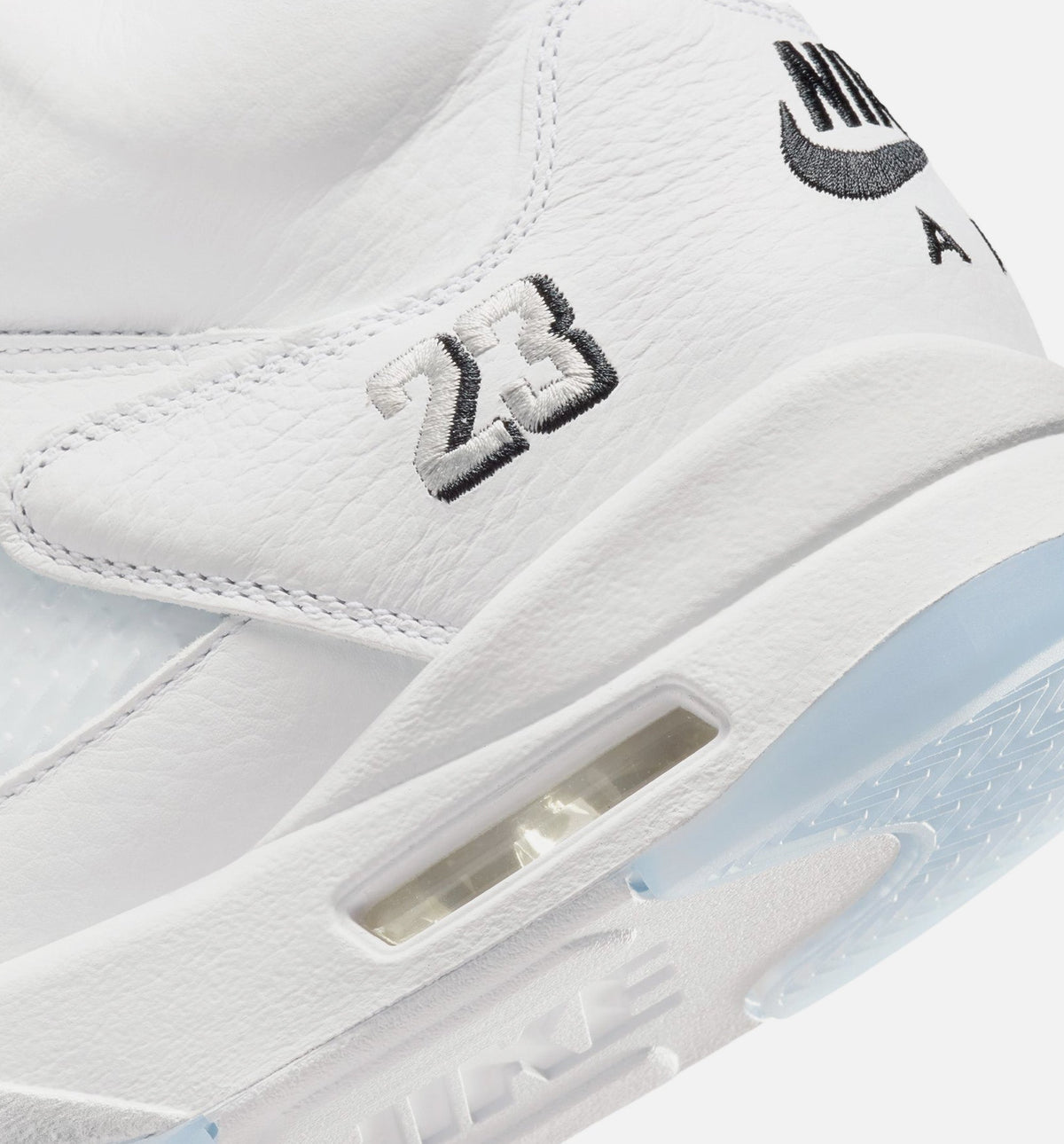 Air Jordan 5 Retro OG White Metallic Men's Sneakers - White/Metallic Silver/Black