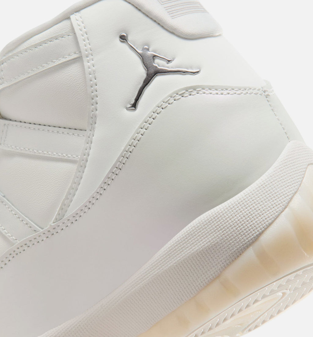 Air Jordan 11 Retro Pearl Women's Sneakers - Sail/Pearl Grey/White/Metallic Silver