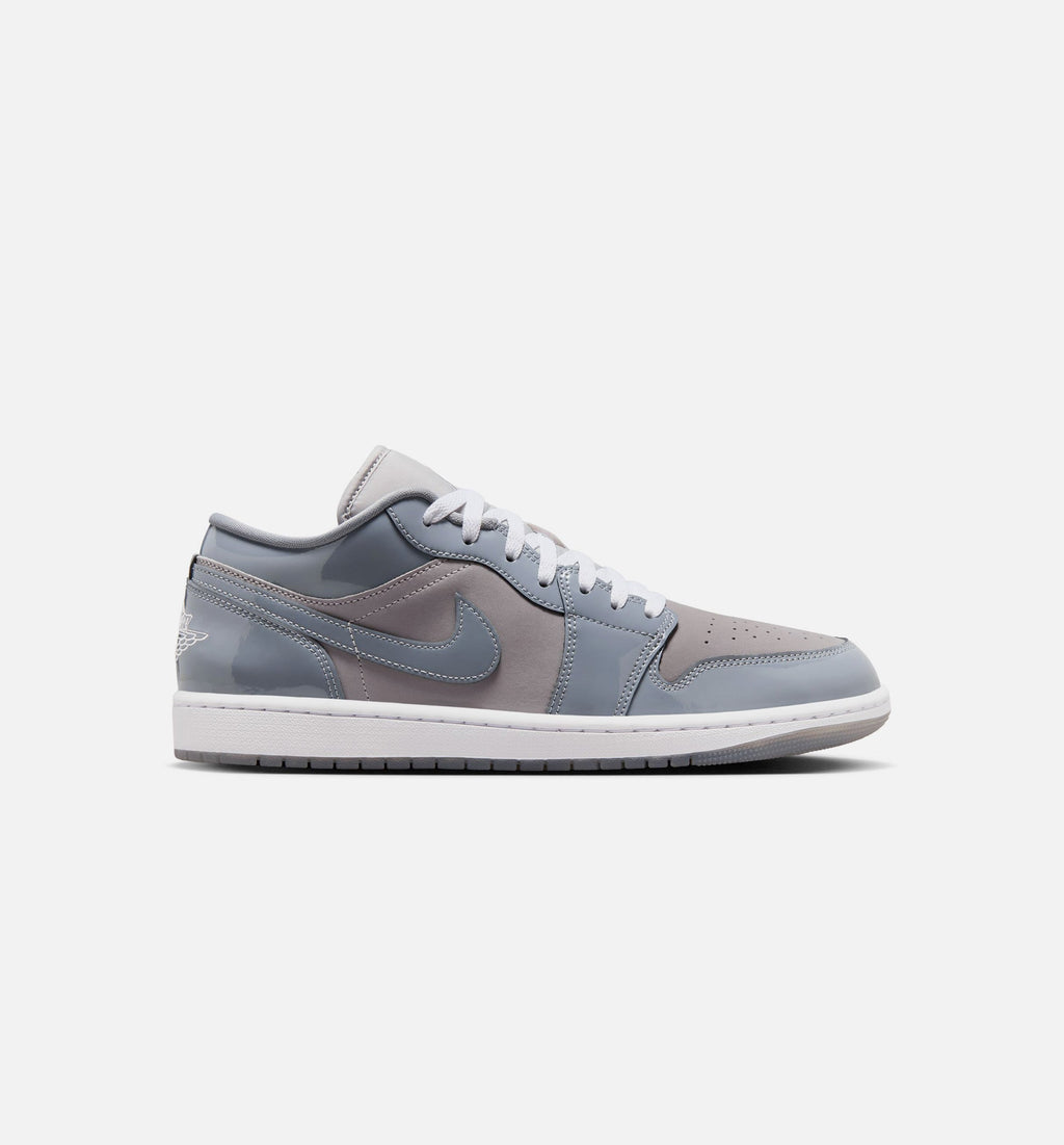 Air Jordan 1 Low Cool Grey Men's Sneakers - Grey/White