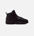 Air Jordan 12 Retro Bloodline Preschool Sneakers - Black/Varsity Red