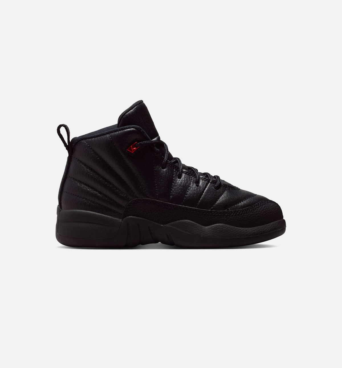 Air Jordan 12 Retro Bloodline Preschool Sneakers - Black/Varsity Red